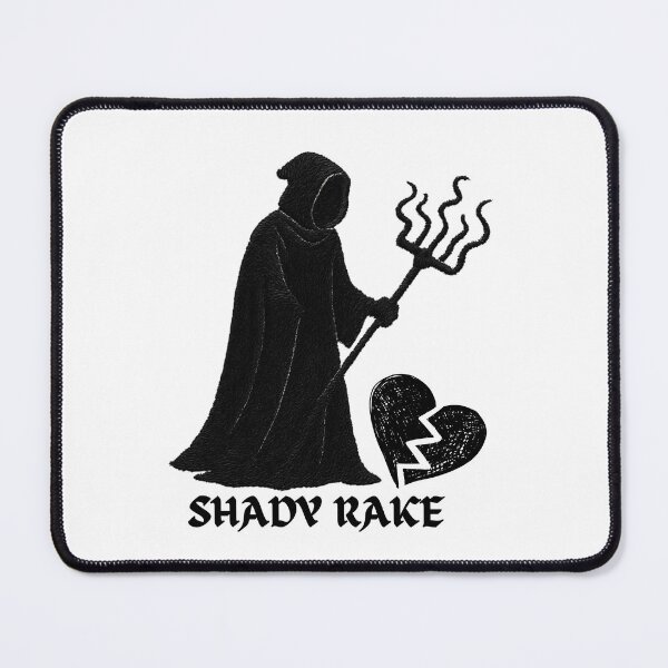 Item preview, Shady Rake Is Shady – Funny Surreal Garden Oracle Design designed and sold by TheMysticNook.