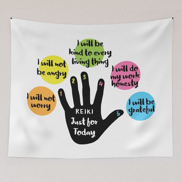 Item preview, Reiki Principles designed and sold by marcosty.