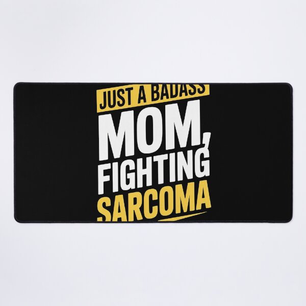 Item preview, Badass Mom Fighting Sarcoma Quote Funny Gift designed and sold by MAKOPOKOShop.