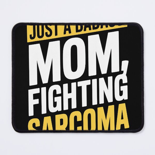 Item preview, Badass Mom Fighting Sarcoma Quote Funny Gift designed and sold by MAKOPOKOShop.