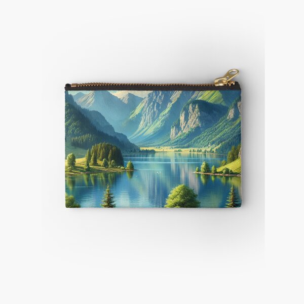 Item preview, Lake landscape with mountains designed and sold by MerlinWear.