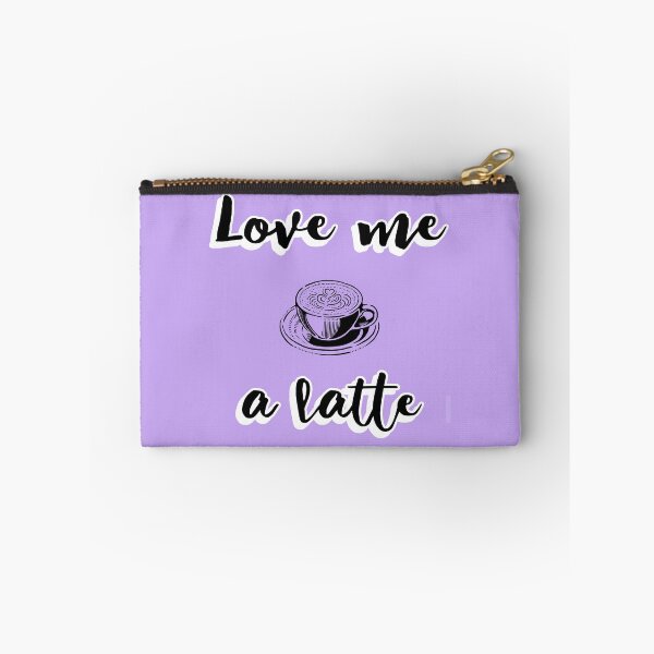 Item preview, Love Me A Latte Coffee Lover designed and sold by PureGoldDesigns.
