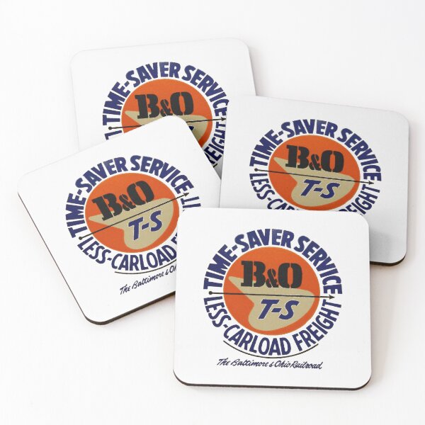 Item preview, Vintage Baltimore and Ohio Railroad - Time Saver Service - Less Carload Freight designed and sold by QuayTradingCo.