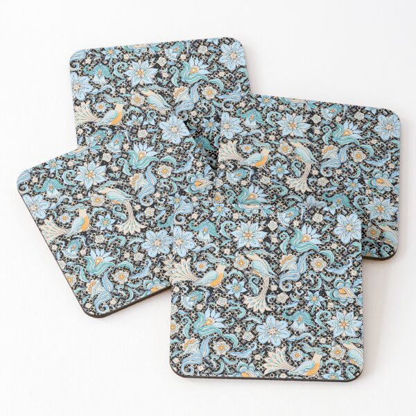 Item preview, Elegant Islamic Floral Birds Pattern designed and sold by Islamic vibes studio.
