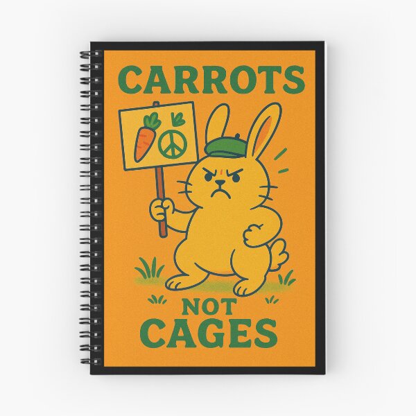 Item preview, Carrots Not Cages designed and sold by Content by Steph.