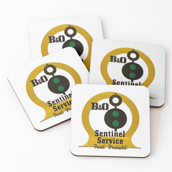 Item preview, Vintage Baltimore and Ohio Railroad - Sentinel Service Fast Freight designed and sold by QuayTradingCo.