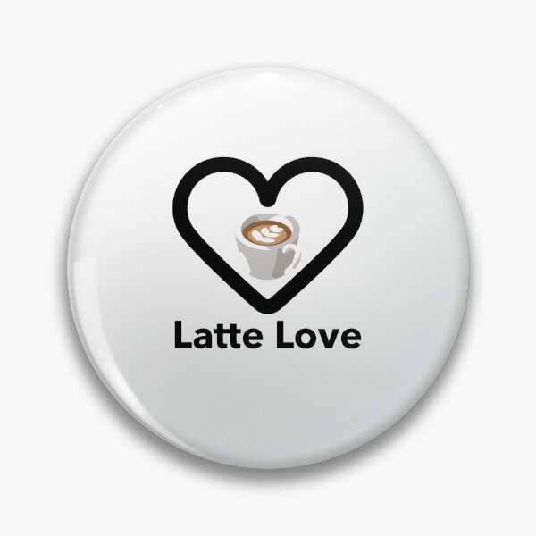 Item preview, Latte Love Coffee Drinkers designed and sold by PureGoldDesigns.