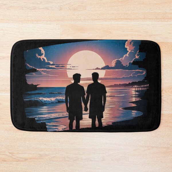 Item preview,  Cape May Waves - Beachside Gay Love Story Art designed and sold by DesignAnother.