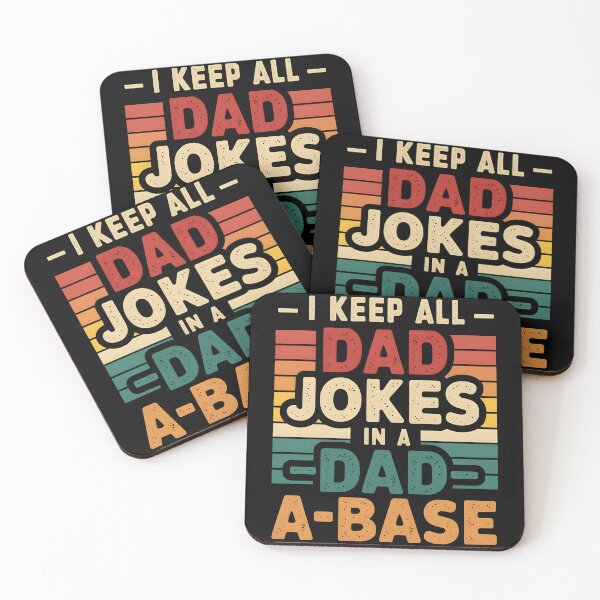 Item preview, I Keep All Dad Jokes In A Dad A Base designed and sold by vintagearttee.