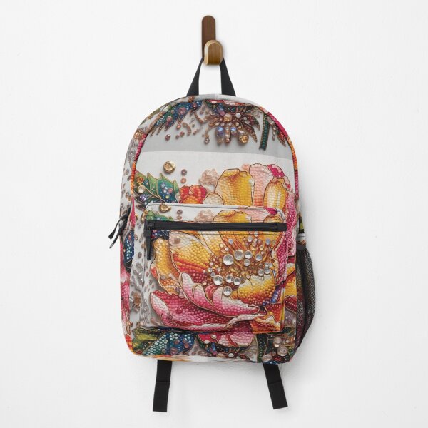 Item preview, Radiant Bloom: A Symphony of Colors and Crystals designed and sold by Mindful56.