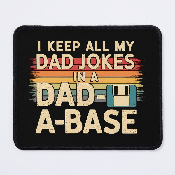 Item preview, Retro I Keep All Dad Jokes In A Dad A Base designed and sold by vintagearttee.