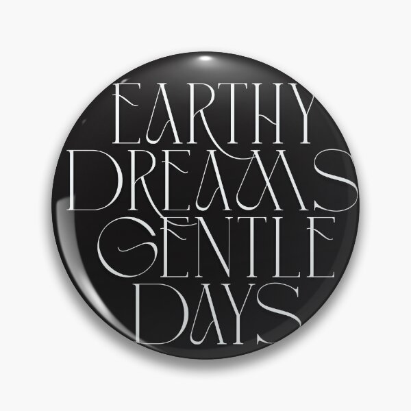 Item preview, Earthy Dreams, Gentle Days – Boho Nature Quote designed and sold by Pamthedesigner.