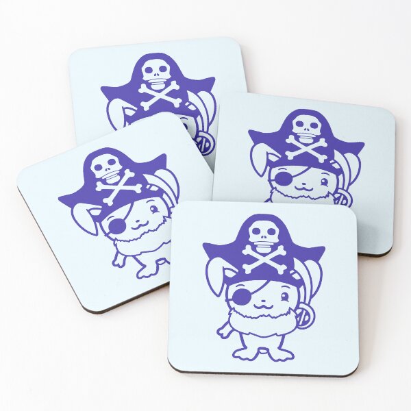 Item preview, Cute Little Pirate Rabbit Bunny Captain Eye Patch designed and sold by shirt-o-mat.