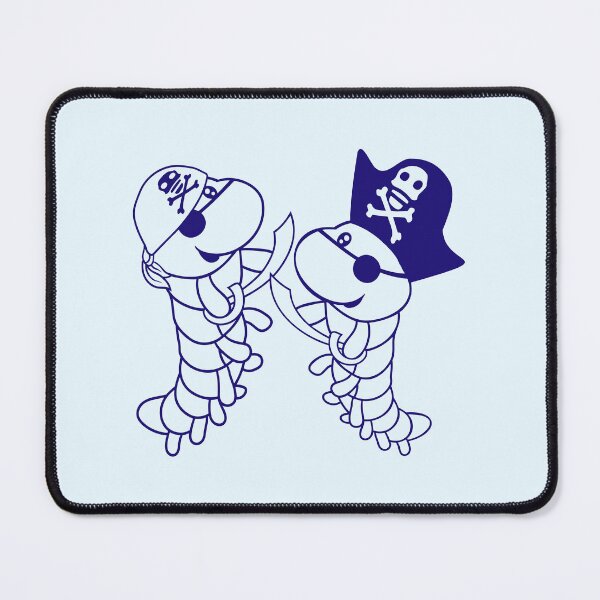 Item preview, 2 Cute Caterpillars Pirates Team Two Friends Comic designed and sold by shirt-o-mat.