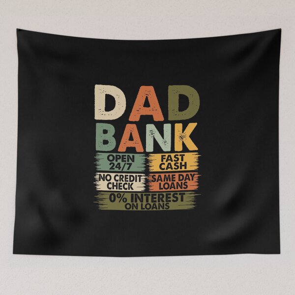 Item preview, Dad Bank designed and sold by vintagearttee.