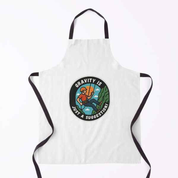 Item preview, abseiling, Gravity’s Just a Suggestion! designed and sold by EveStore1.