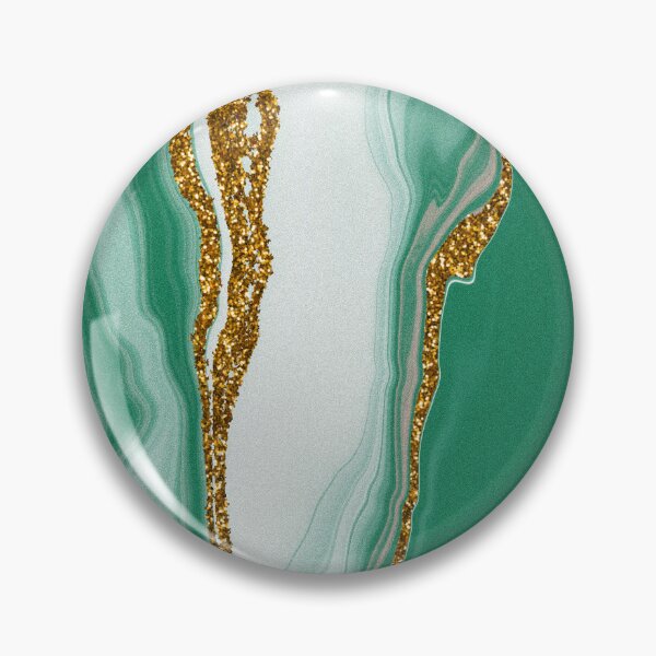 Item preview, Green, Gold and pink Marble Effect Design designed and sold by WHDProduction45.