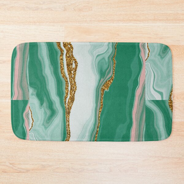 Item preview, Green, Gold and pink Marble Effect Design designed and sold by WHDProduction45.