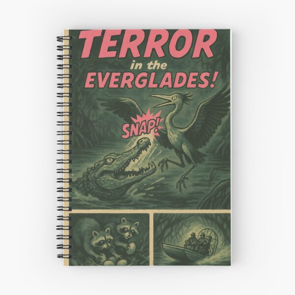 Item preview, Terror In The Everglades Comic Scene designed and sold by WildlifeInc.
