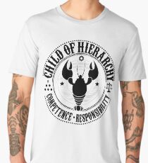 Child of Hierarchy - Black Logo Men's Premium T-Shirt