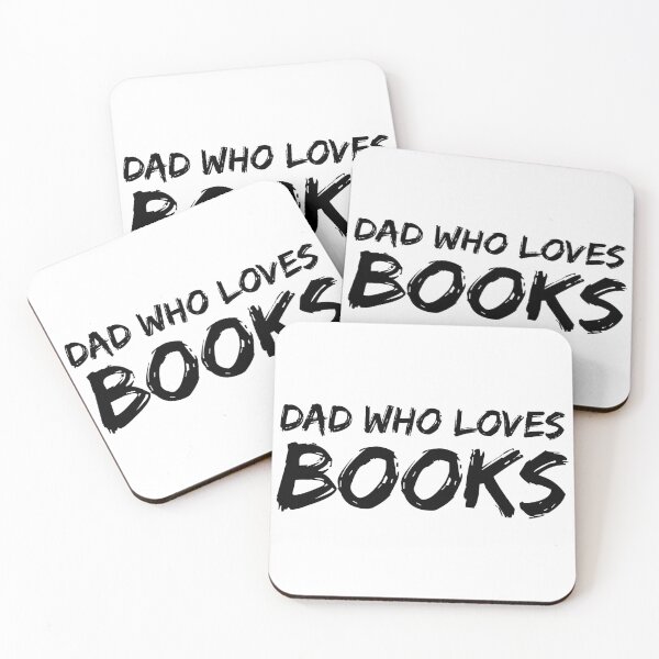 Item preview, Dad Who Loves Books designed and sold by HyperfixationStation.