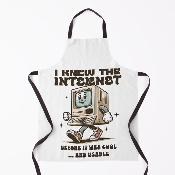 Item preview, I Knew the Internet – Funny Retro Internet Humor Design for Nerds & Techies designed and sold by Honominu.