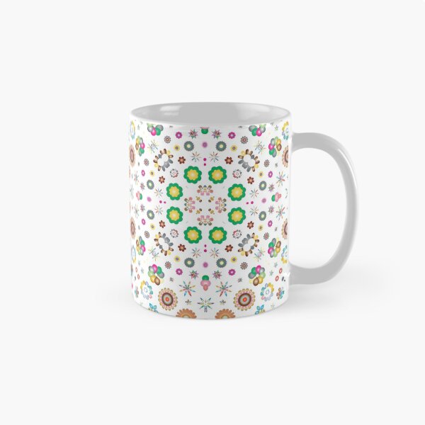 Item preview, flowers ornamental decorative svg seamless colorful repeat pattern designed and sold by Abrahamjrnd.