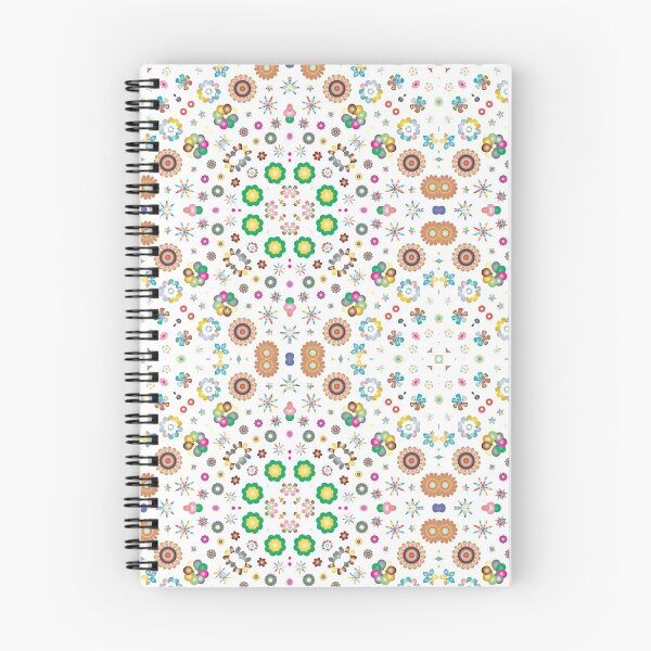 Item preview, flowers ornamental decorative svg seamless colorful repeat pattern designed and sold by Abrahamjrnd.