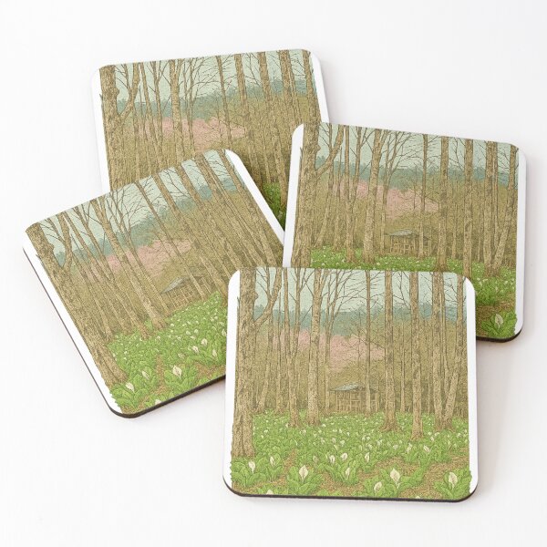 Item preview, Spring Mizubasho Scene | Forest Cabin - Harmony of Silence and Nature designed and sold by GEEEN.