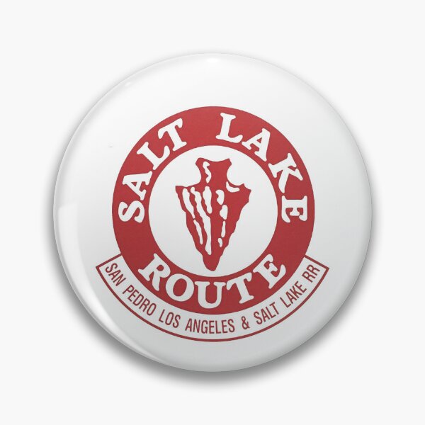 Item preview, Vintage San Pedro Los Angeles and Salt Lake Railroad - Salt Lake Route designed and sold by QuayTradingCo.