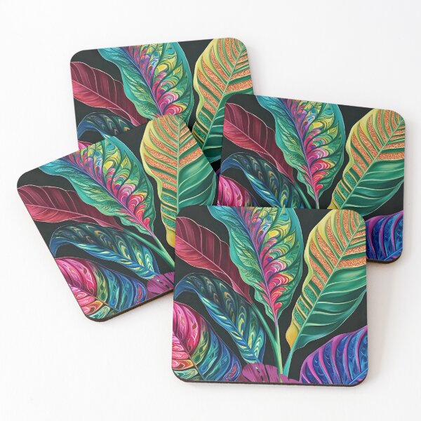 Item preview, Colorful Leaves Modern Design designed and sold by Modern-Tropical.