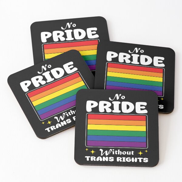 Item preview, NO PRIDE WITHOUT TRANS RIGHTS - LGBTQIA+ GIFT designed and sold by KEF Custom.