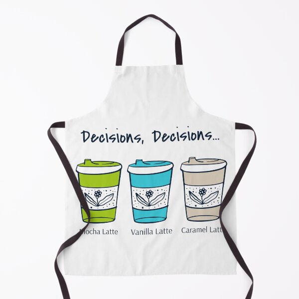 Item preview, Decisions, Decisions, Mocha Latte, Vanilla Latte, Caramel Latte Coffee Lovers designed and sold by PureGoldDesigns.