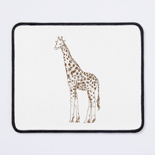 Item preview, Hand-Drawn Vintage Animal Illustration – Giraffe Sketch designed and sold by ambisketch.