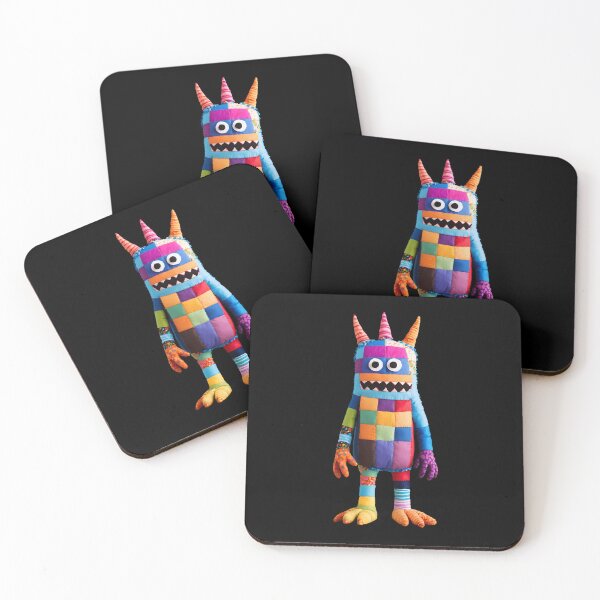 Item preview, Aloysius - patchwork monster designed and sold by Genevieve Crabe.