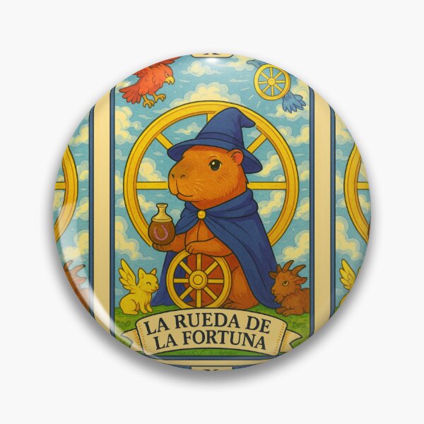 Item preview, The Wheel of Fortune - Tarot of Mate designed and sold by Sofiabenit1.