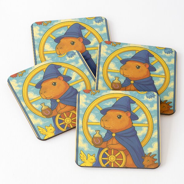 Item preview, The Wheel of Fortune - Tarot of Mate designed and sold by Sofiabenit1.