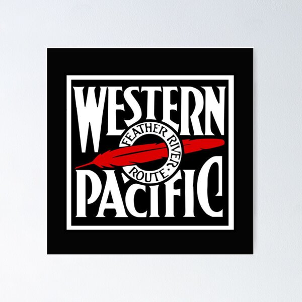 Artikelvorschau, Historische Western Pacific Railroad - Feather River Route entworfen und verkauft von QuayTradingCo.