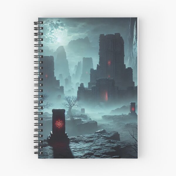 Item preview, Landscape of a dark world of a sorcerer designed and sold by MerlinWear.