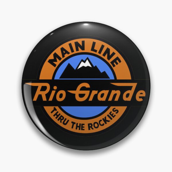 Item preview, Vintage Rio Grande Railroad - Main Line Thru The Rockies designed and sold by QuayTradingCo.