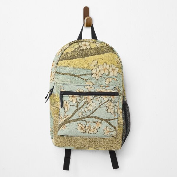 Item preview, Spring Blossoms by the Riverside | Gentle Spring Breeze - Tranquil Japanese Landscape designed and sold by GeEeN.