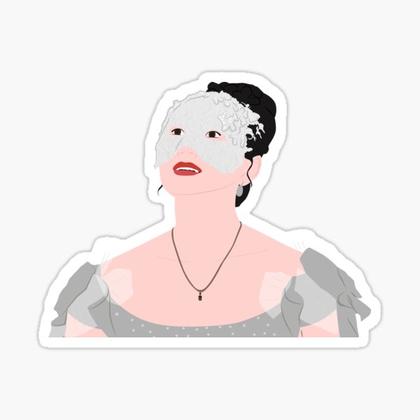 Item preview, Citation de Sophie Baek sur le sourire du bal masqué sur Netflix designed and sold by KamiTrendz.