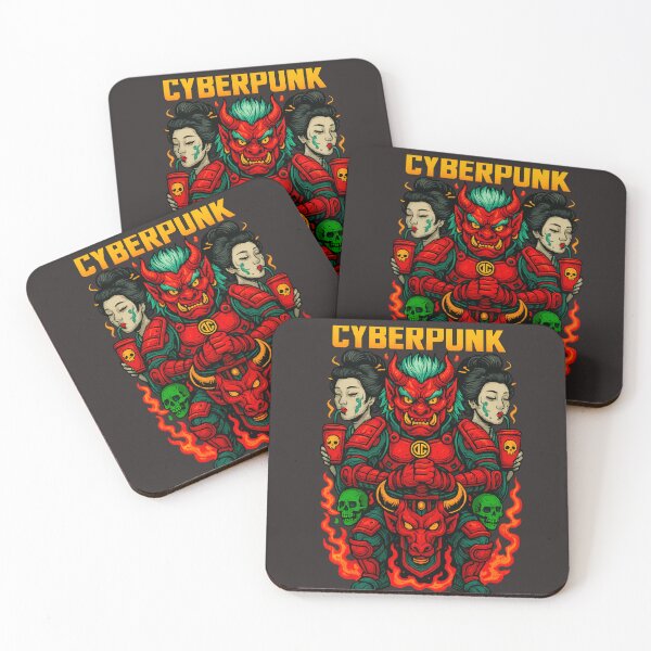 Item preview, Cyberpunk Inferno: Oni Guardians designed and sold by Thaivi Design.