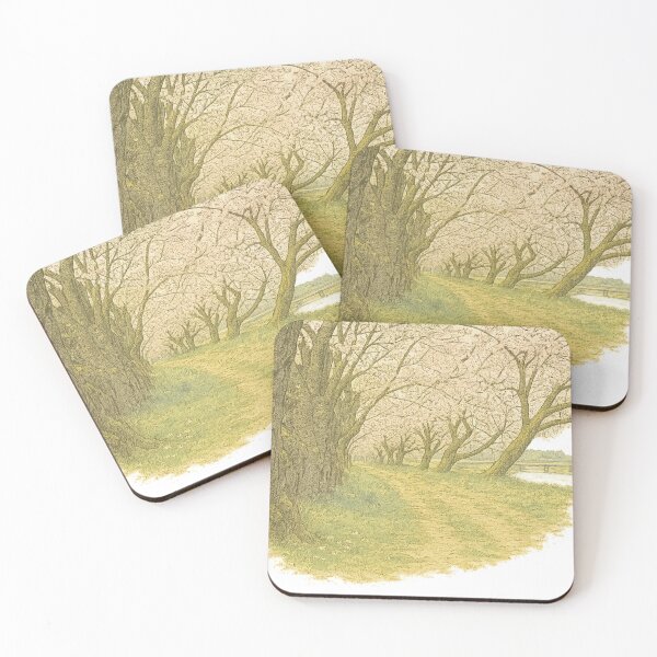 Item preview, Cherry Blossom Pathway | Spring Breeze and Petal Arch - Peaceful Walkway designed and sold by GEEEN.