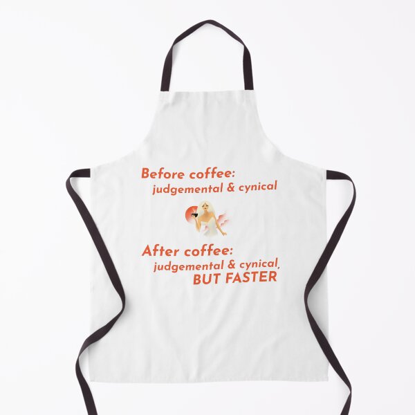 Item preview, Before Coffee Judgemental & Cynical, After Coffee Judgemental & Cynical, But Faster Coffee Lovers designed and sold by PureGoldDesigns.