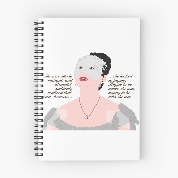 Item preview, She Was Utterly Radiant Because She Looked So Happy Sophie Baek Masquerade Ball Quote Netflix designed and sold by KamiTrendz.