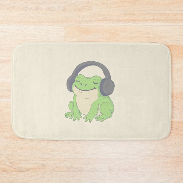 Item preview, Lo-Fi Frog Listening to Music designed and sold by Jess.a.creates.