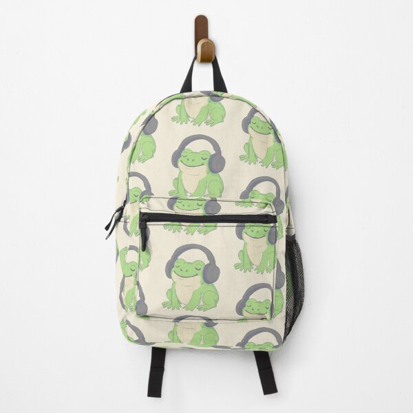 Item preview, Lo-Fi Frog Listening to Music designed and sold by Jess.a.creates.