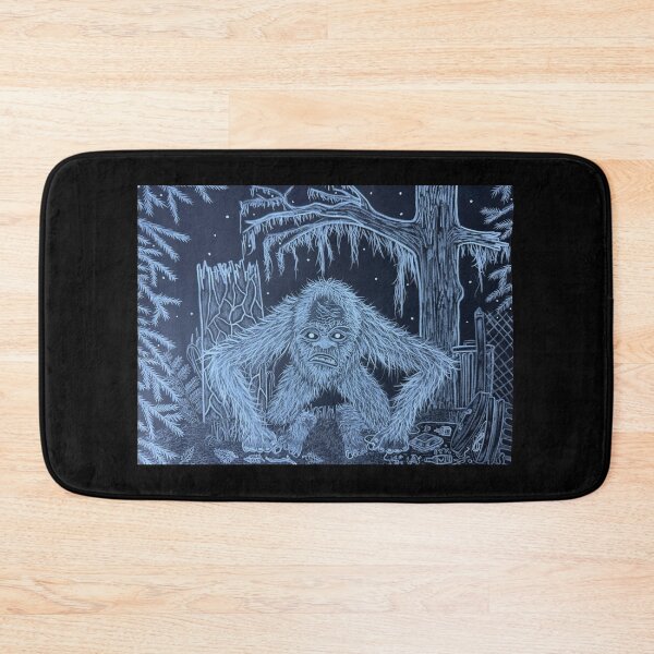 Item preview, “Midnight Snacker” Bigfoot Sasquatch designed and sold by SasquatchShop.