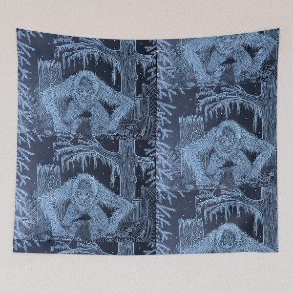 Item preview, “Midnight Snacker” Bigfoot Sasquatch designed and sold by SasquatchShop.